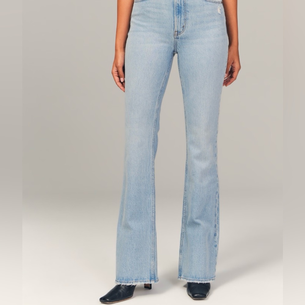 Abercrombie & Fitch high rise vintage flare jean